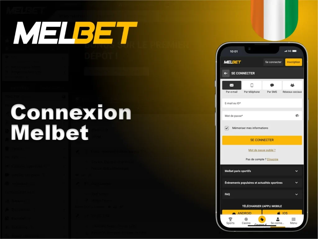 Connexion Melbet