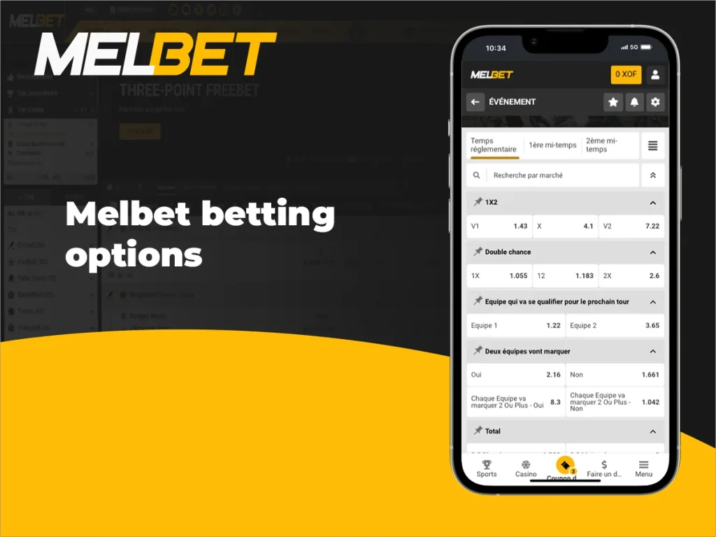 Betting options